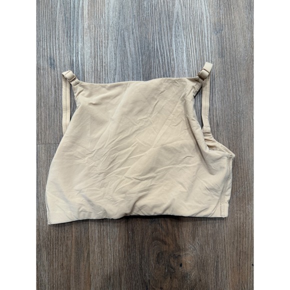 SKIMS Women's Fits Everybody Square Neck Bralette Top - Beige, Adjustable Straps - Picture 4 of 4